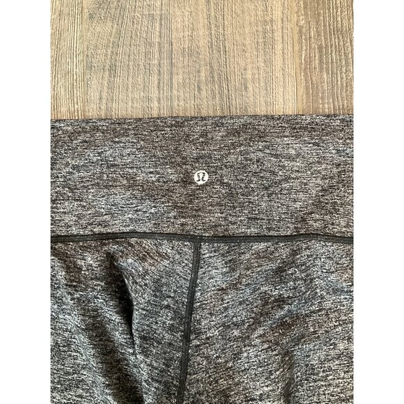 Lululemon Wunder Under Hi-Rise Tight *28"Heathered Black size 10 - Picture 5 of 5